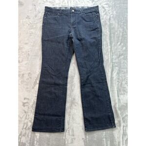 a.n.a. Jeans Womens Sz 12 Dark Blue Bootcut Western Mid Rise Cowgirl Rodeo Boho